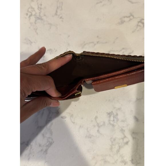 Vintage Zippered Wallet with Studded Saddle Design unisex western NFR horse - Picture 6 of 7